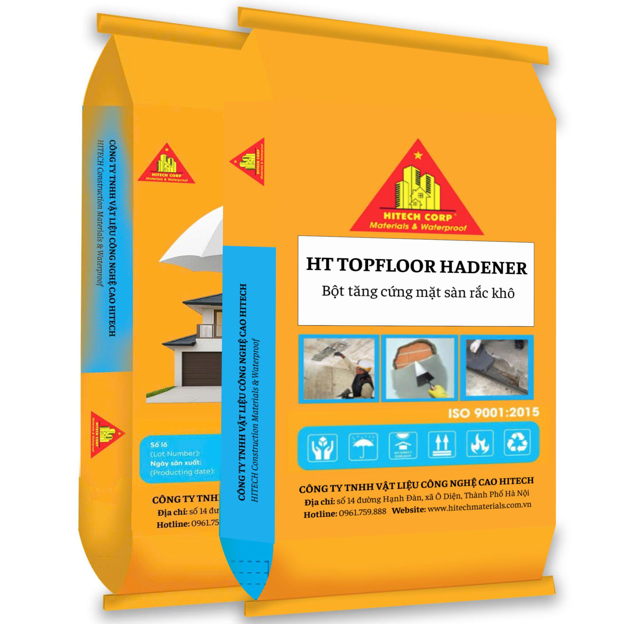 HT TOPFLOOR HARDENER | Bột Tăng Cứng Sàn Bê Tông Chính Hãng